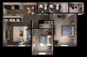 Sausalito 2x1.5 052 floor plan